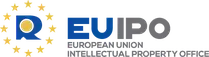 European Union Intellectual Property Office: Logo with a blue circle and yellow flower, next to black and blue text that reads 'Blue Sky'