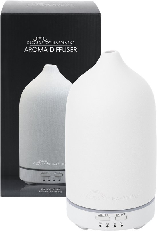 Clouds of Happiness - Aroma diffuser wit - 160ML