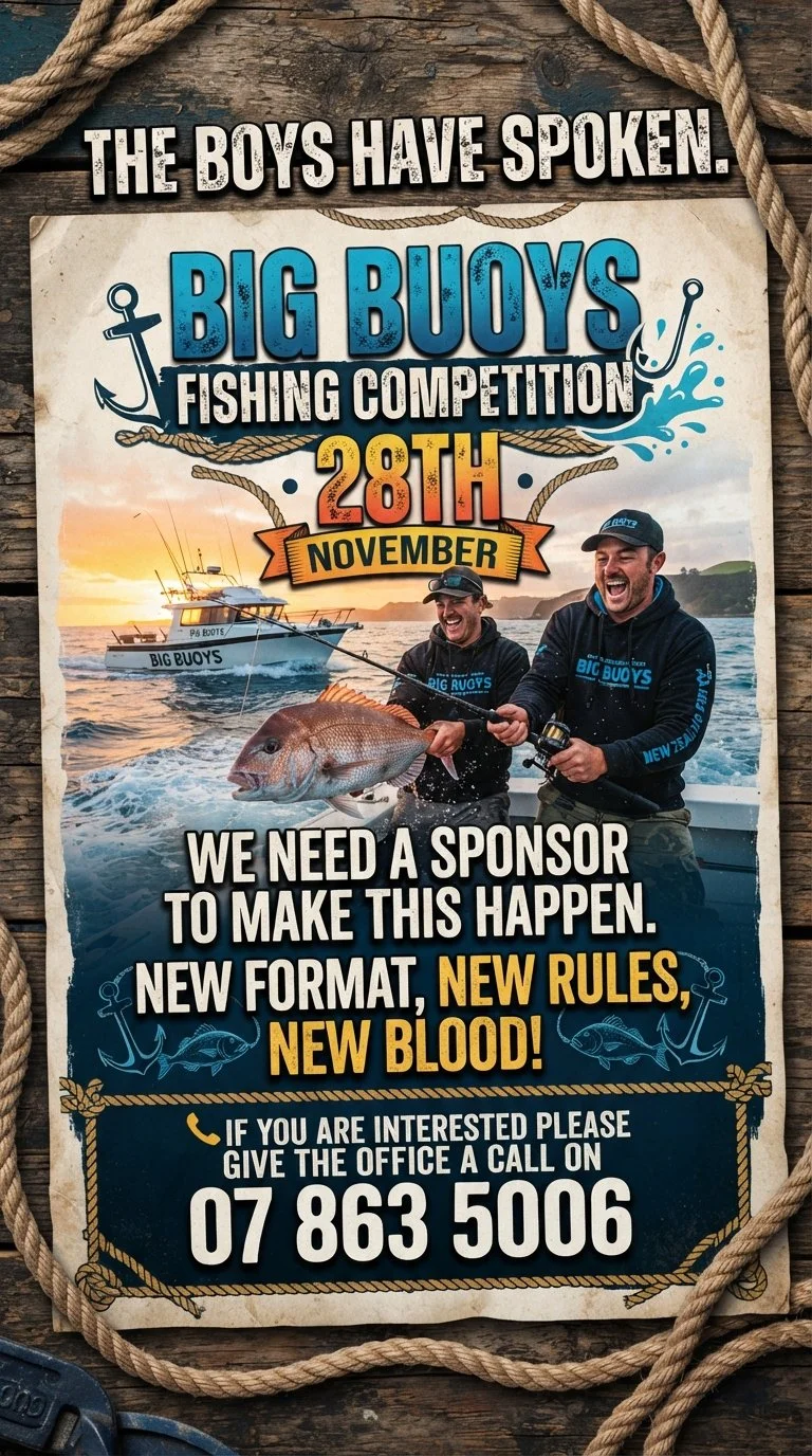 Big Bouys fishing competition