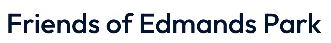 Text reading 'Friends of Edmands Park' in bold font.