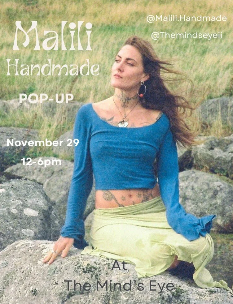 I&rsquo;m excited to share that Malili Handmade will have her first pop-up this November 29th at @themindseyeii in Norwalk, CA. I&rsquo;ve been working away on a collection of sets, skirts and cozy long sleeve tops, in a variety of beautiful colors! 