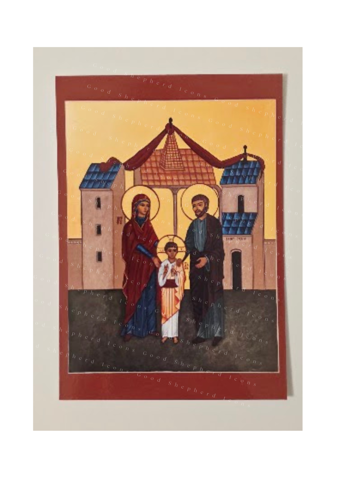 Holy Family Prayer Card