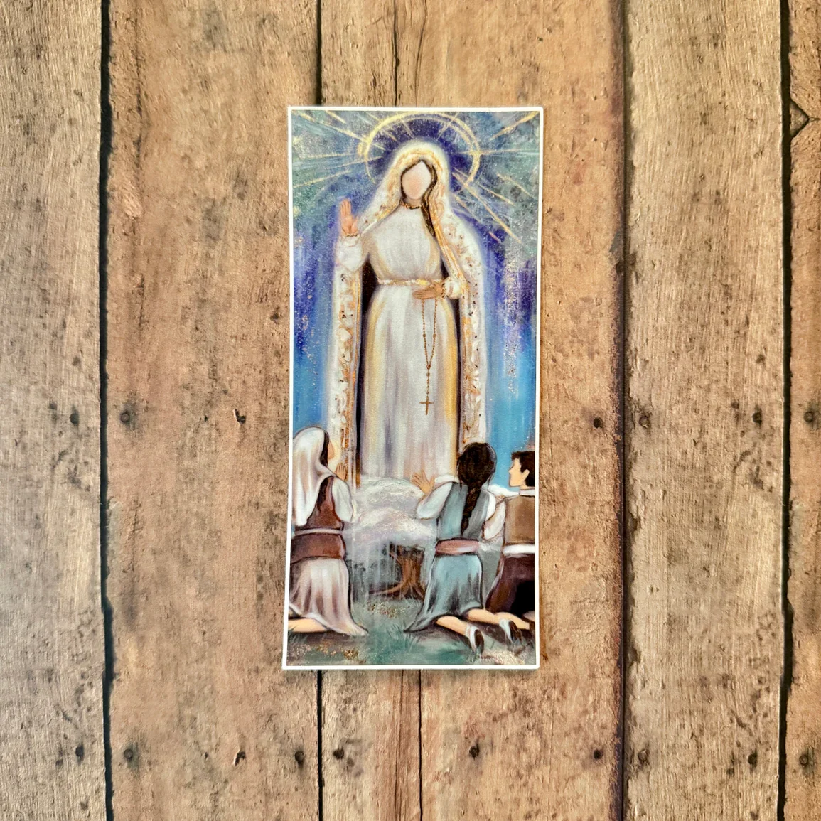Our lady of Fatima Sticker