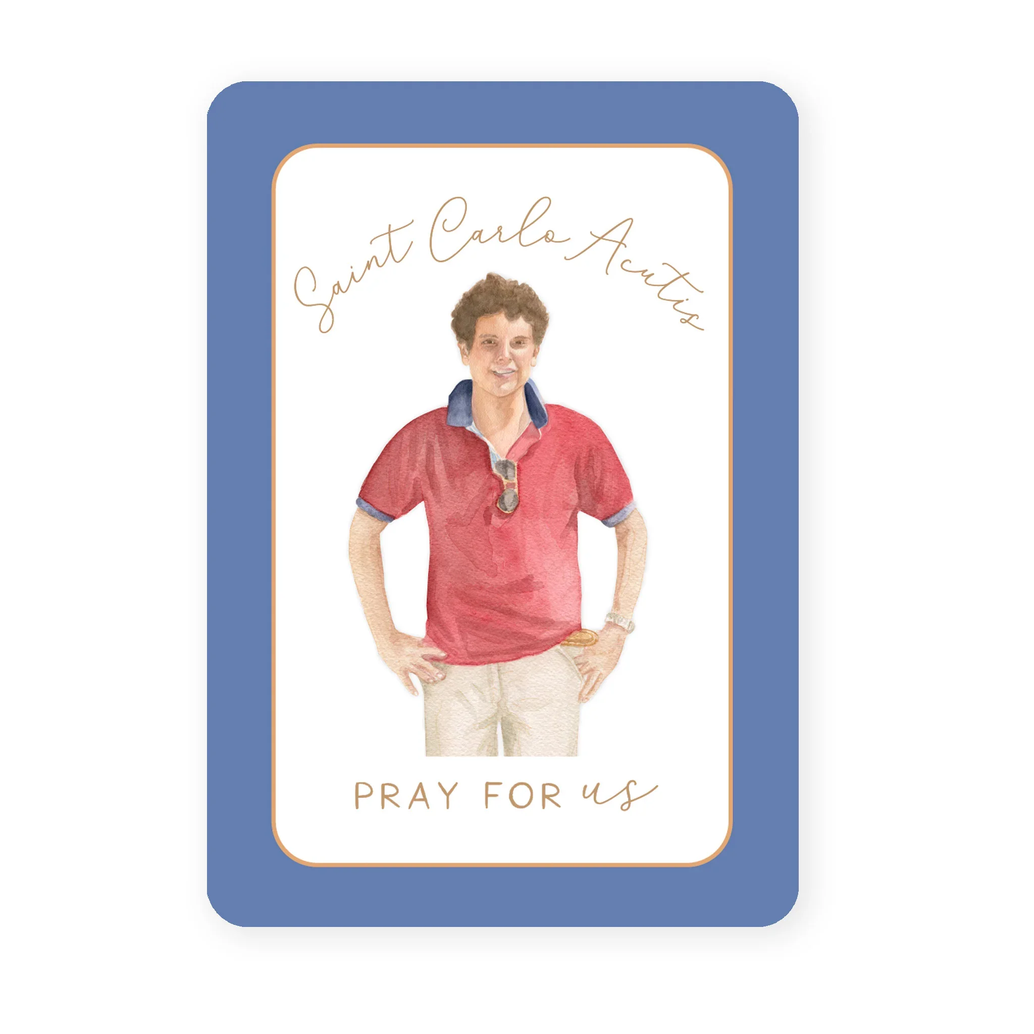 St. Carlo Acutis Prayer Card