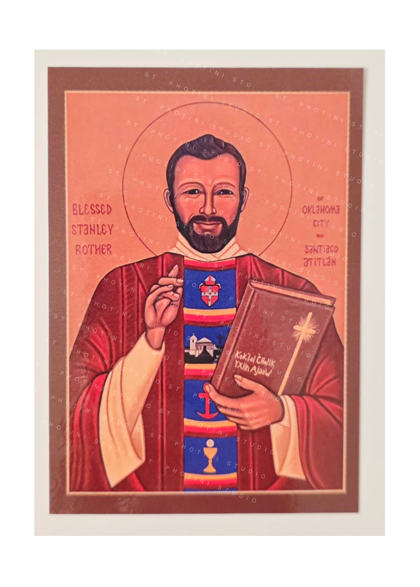 Blessed Stanley Rother Holy Card