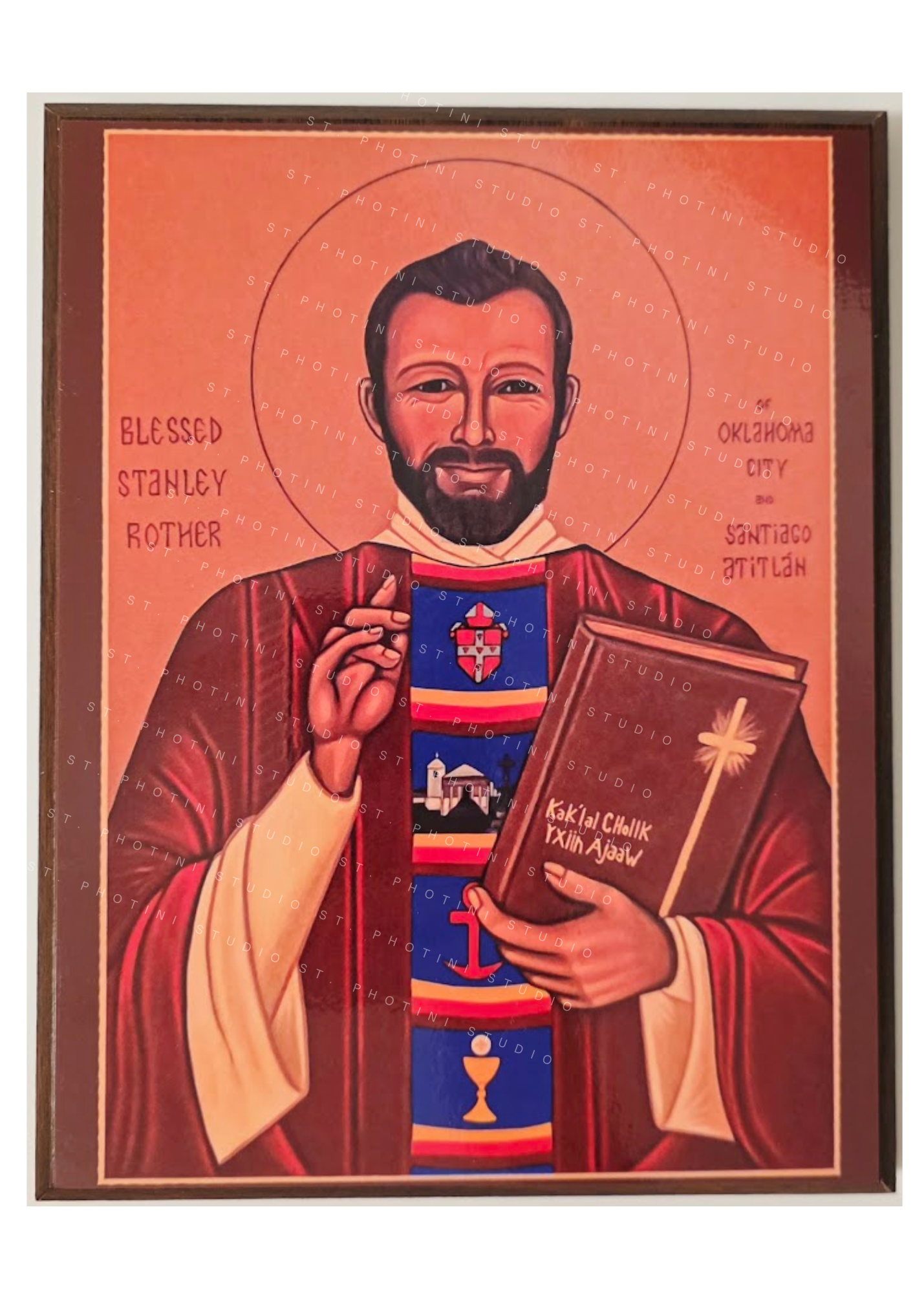 Blessed Stanley Rother Icon Plaque