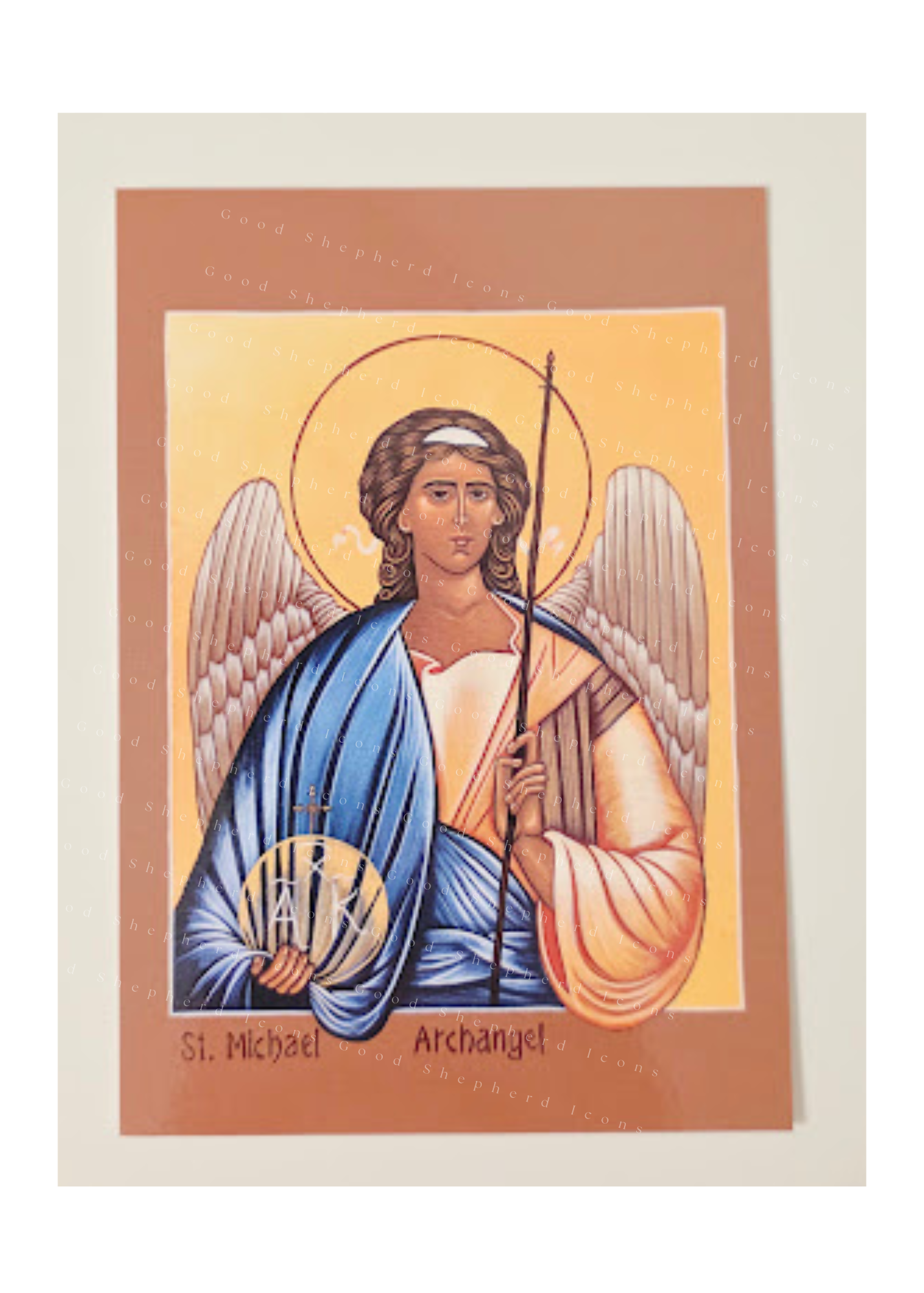 St. Michael the Archangel Icon Holy Card