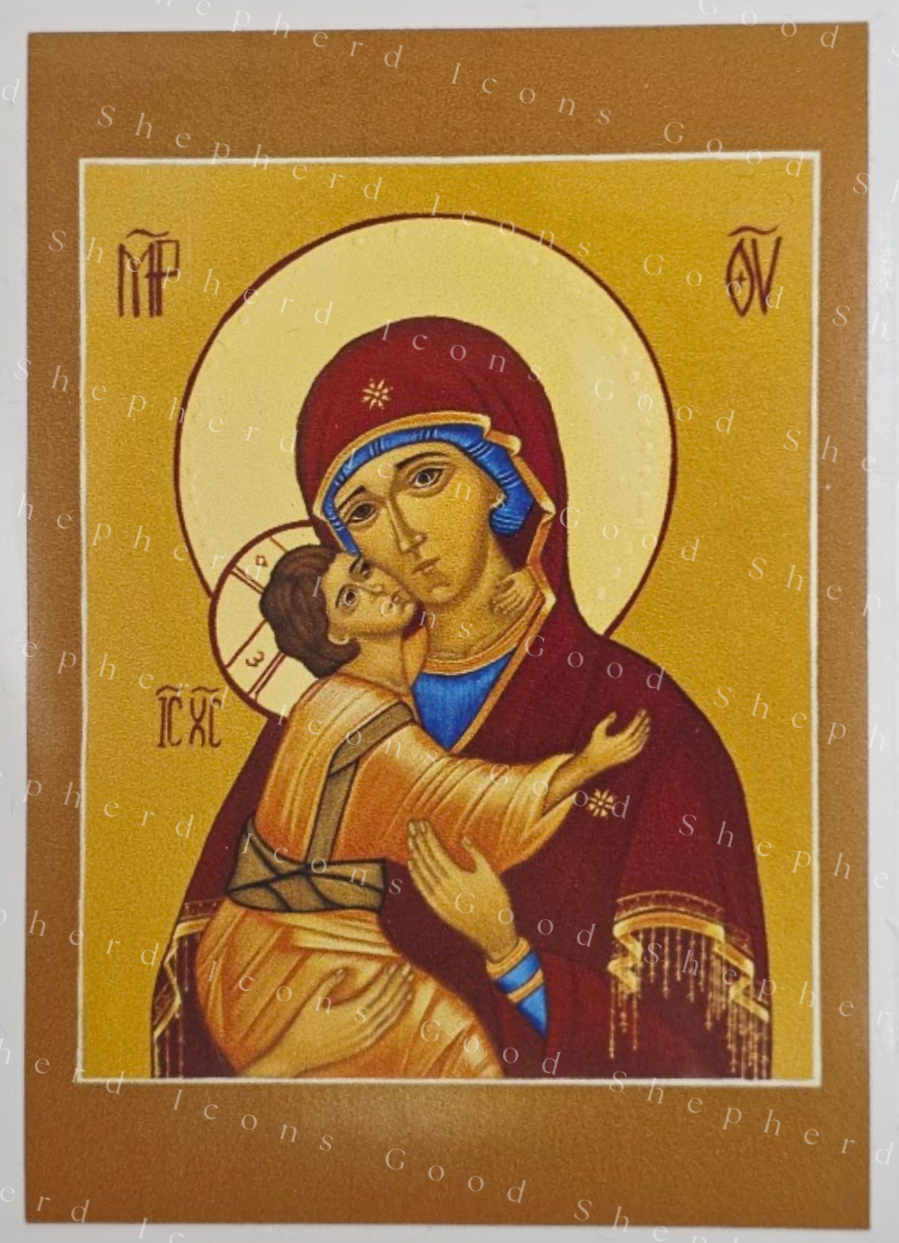 Our Lady of Vladamir Vinyl Sticker