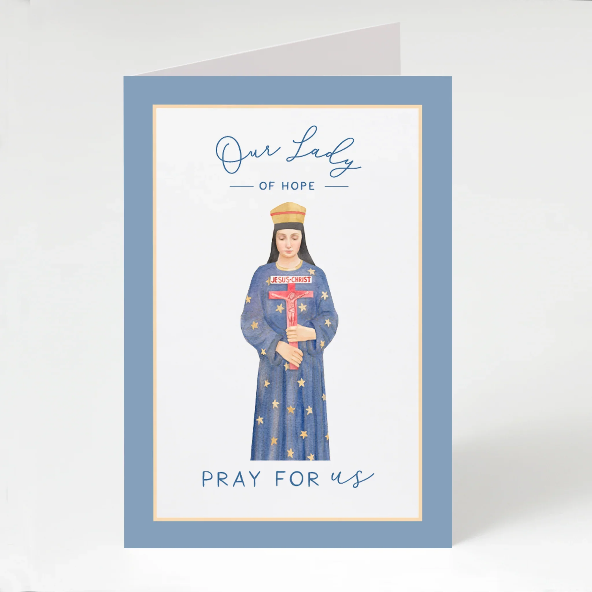Our Lady of Hope Prayer Card