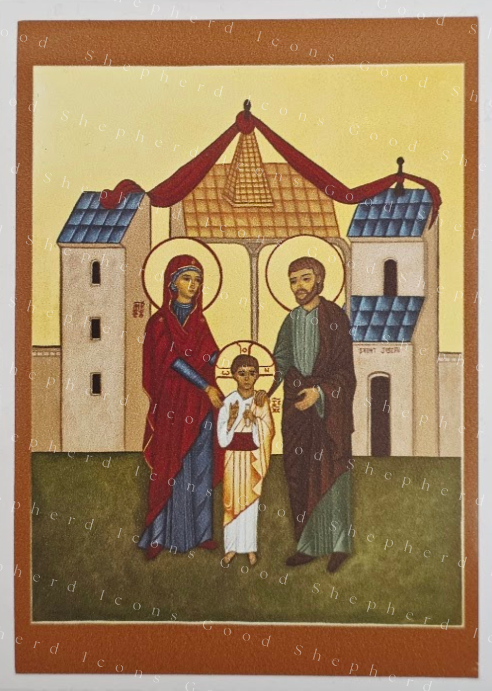 Holy Family Vinyl Sticker