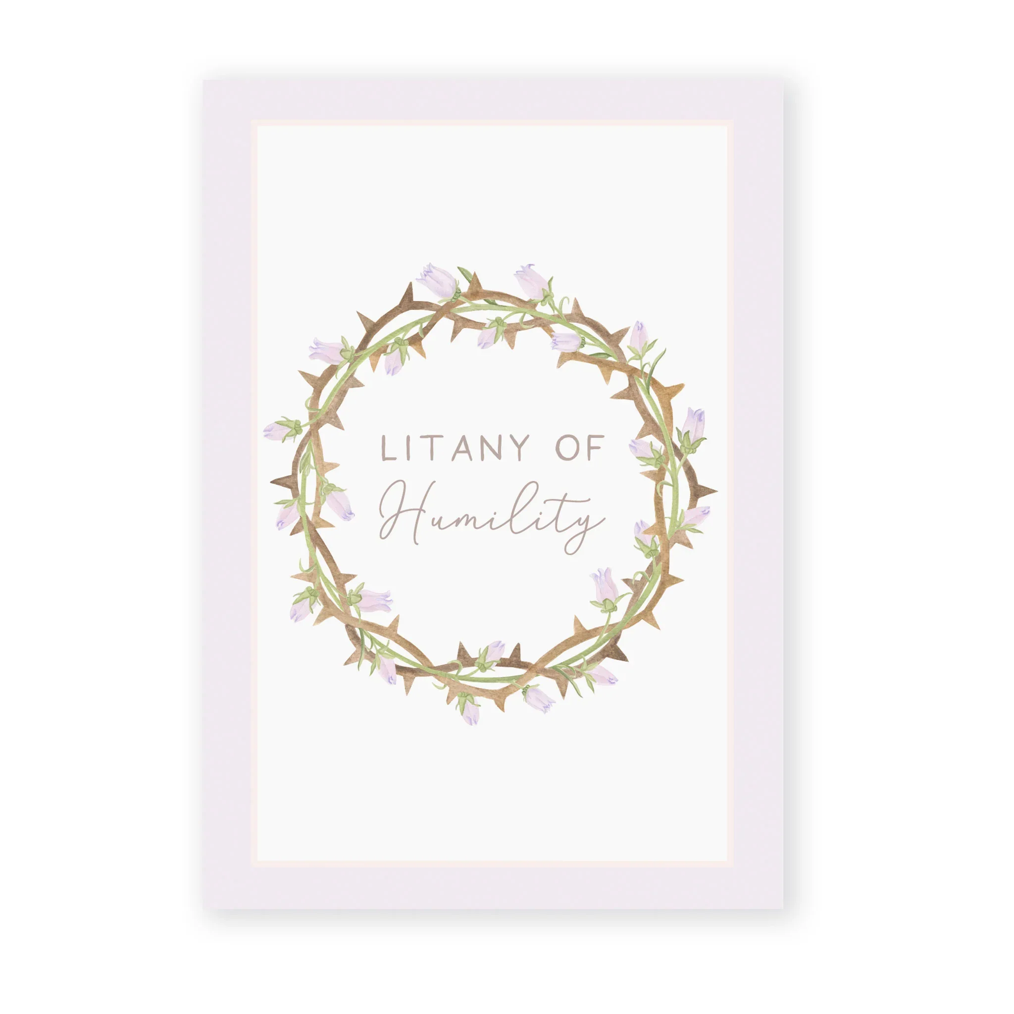 Litany of Humility | Light Purple