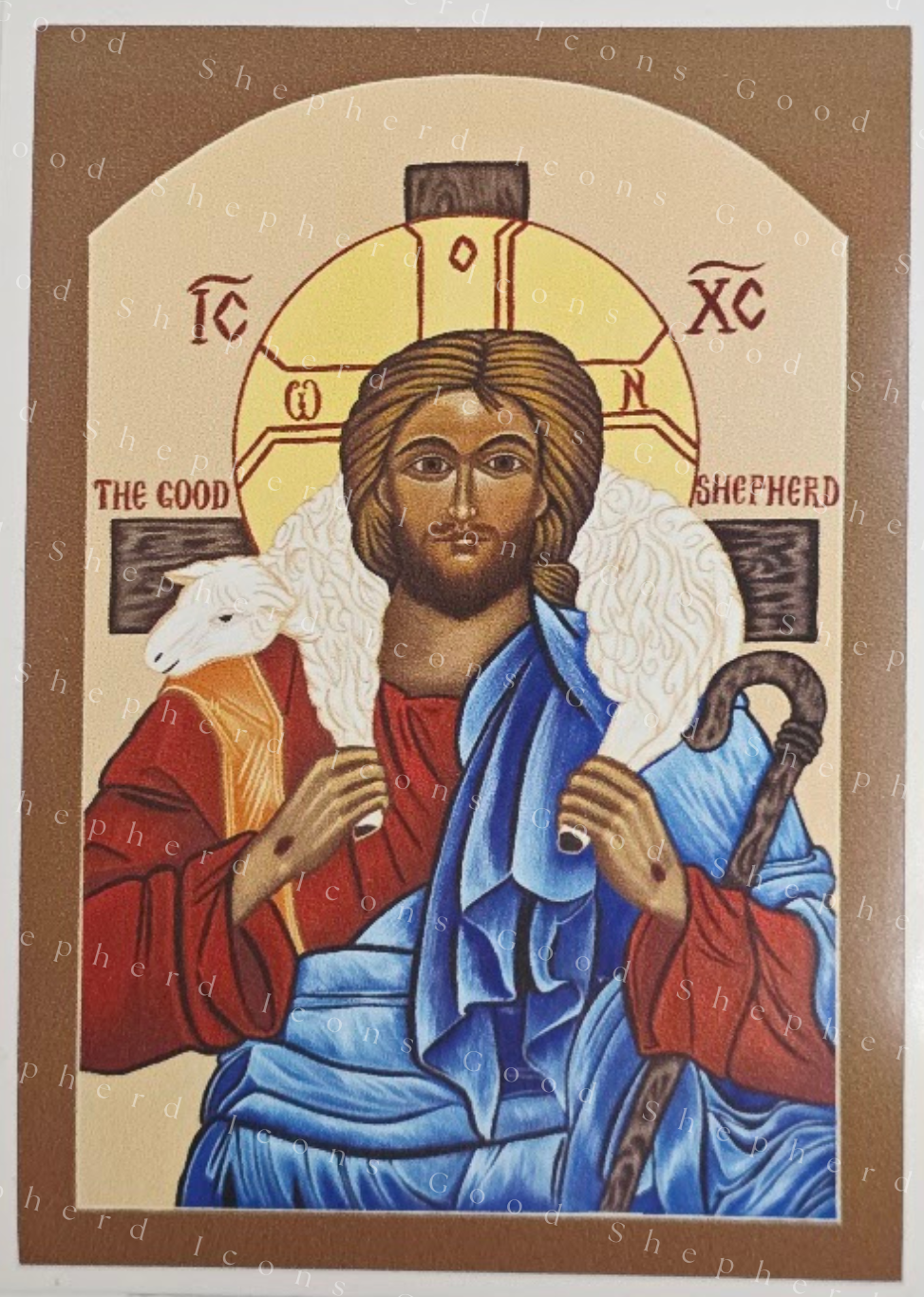 Good Shepherd Icon Vinyl Sticker