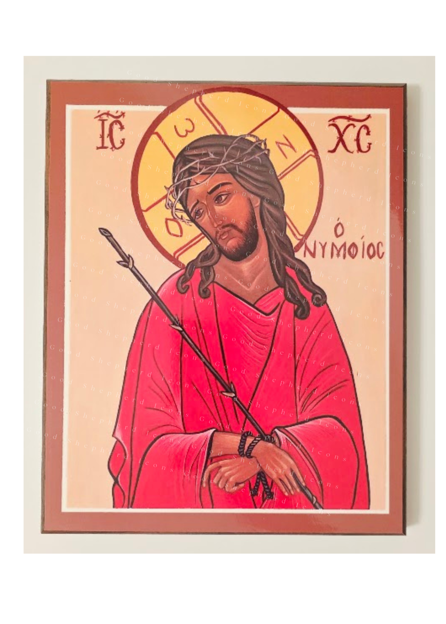 Christ the Bridegroom Icon Plaque