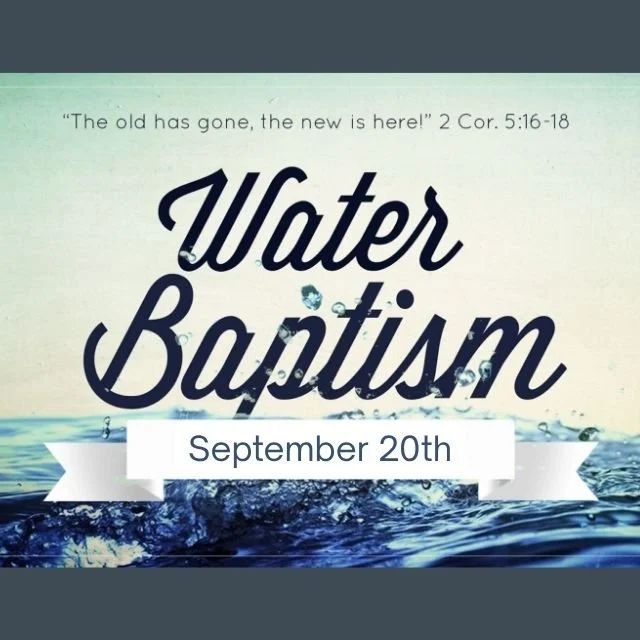 Baptism Sunday