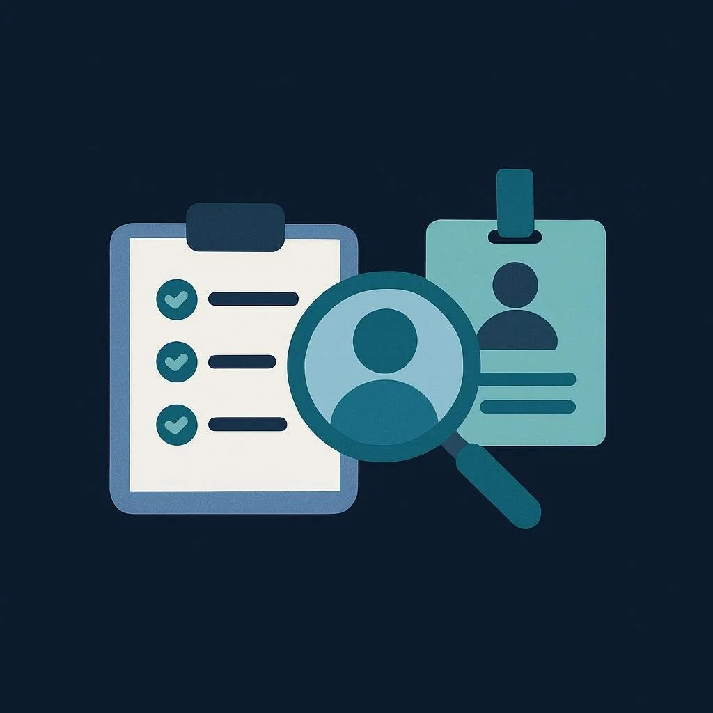 Discovery, Identification and Onboarding icons