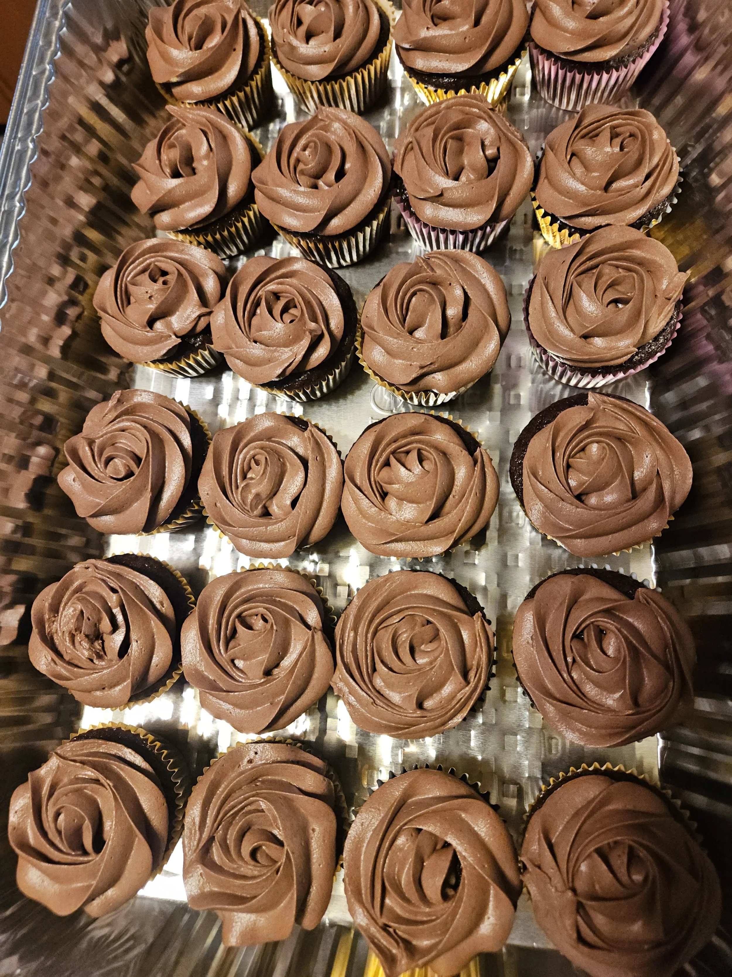 Yummy chocolate cupcakes