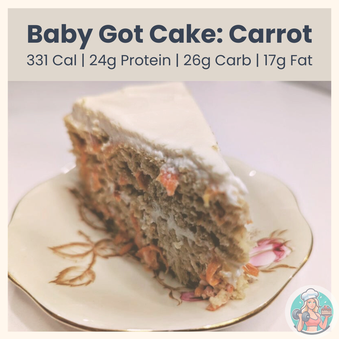 Baby Got Cake: Carrot - 8 Slices / Full Cake