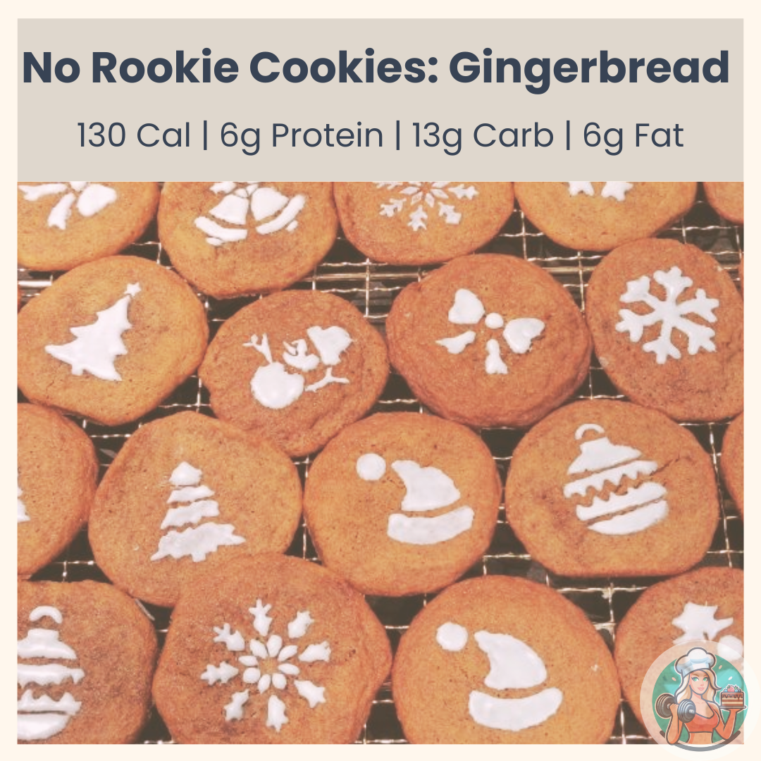 No Rookie Cookies: Gingerbread - 12 Count