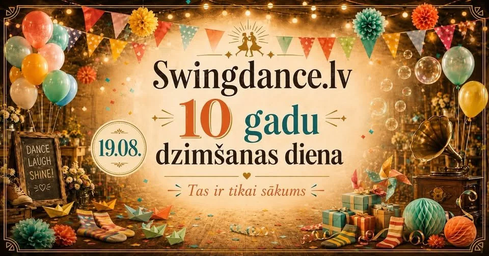 SwingdanceLV 10 gadu dzimšanas diena