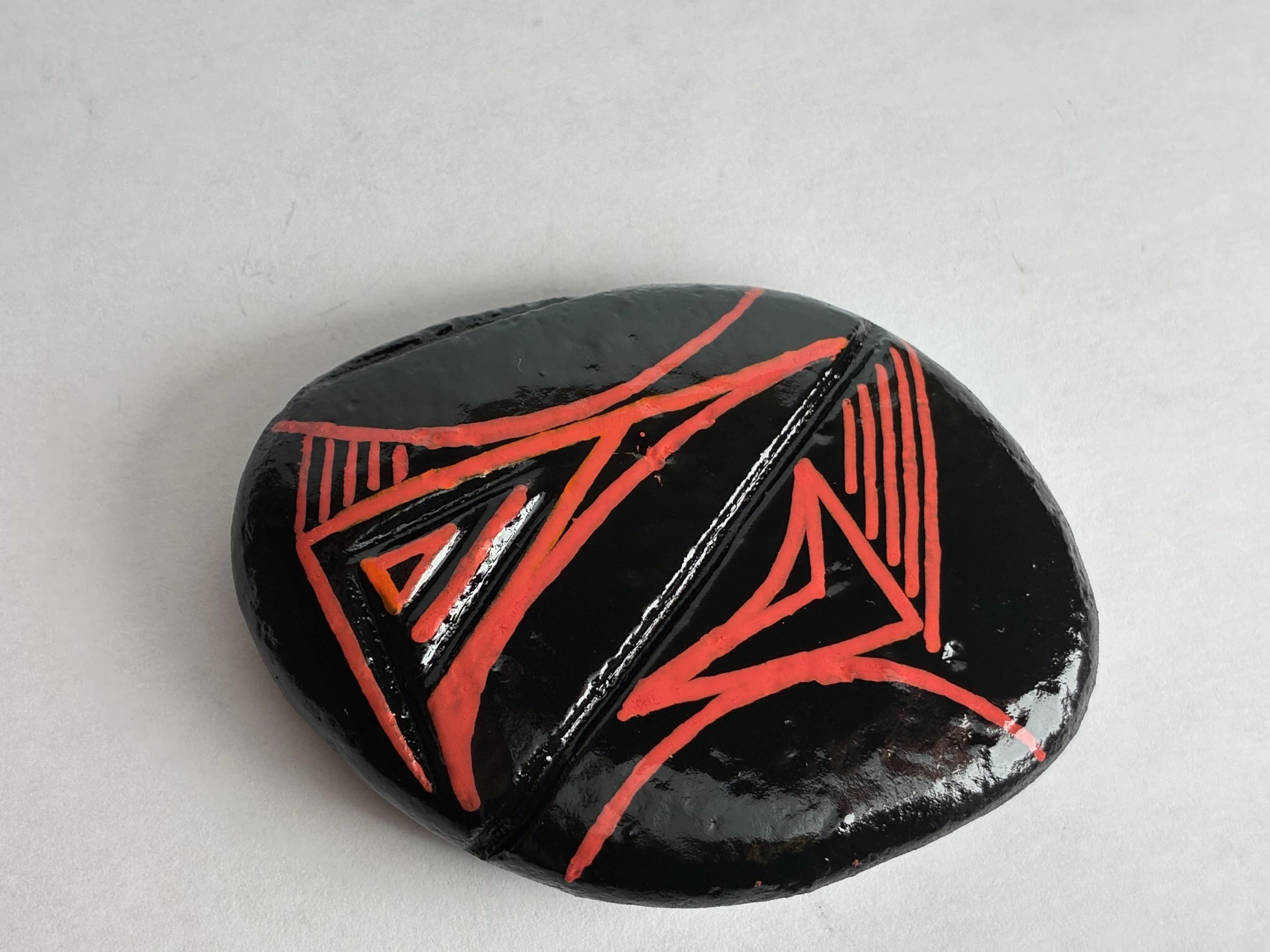 Founders Stone #007 "Scarlet Pterophyllum"