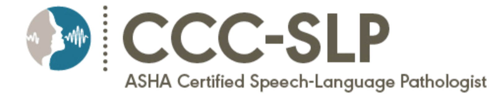 The ASHA logo that indicates that an SLP is completely certified.