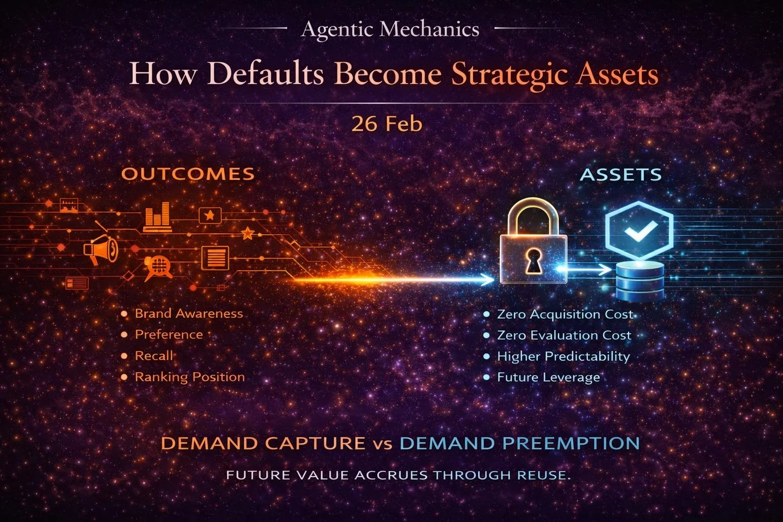 Agentic Mechanics 10: How Defaults Become Strategic Assets