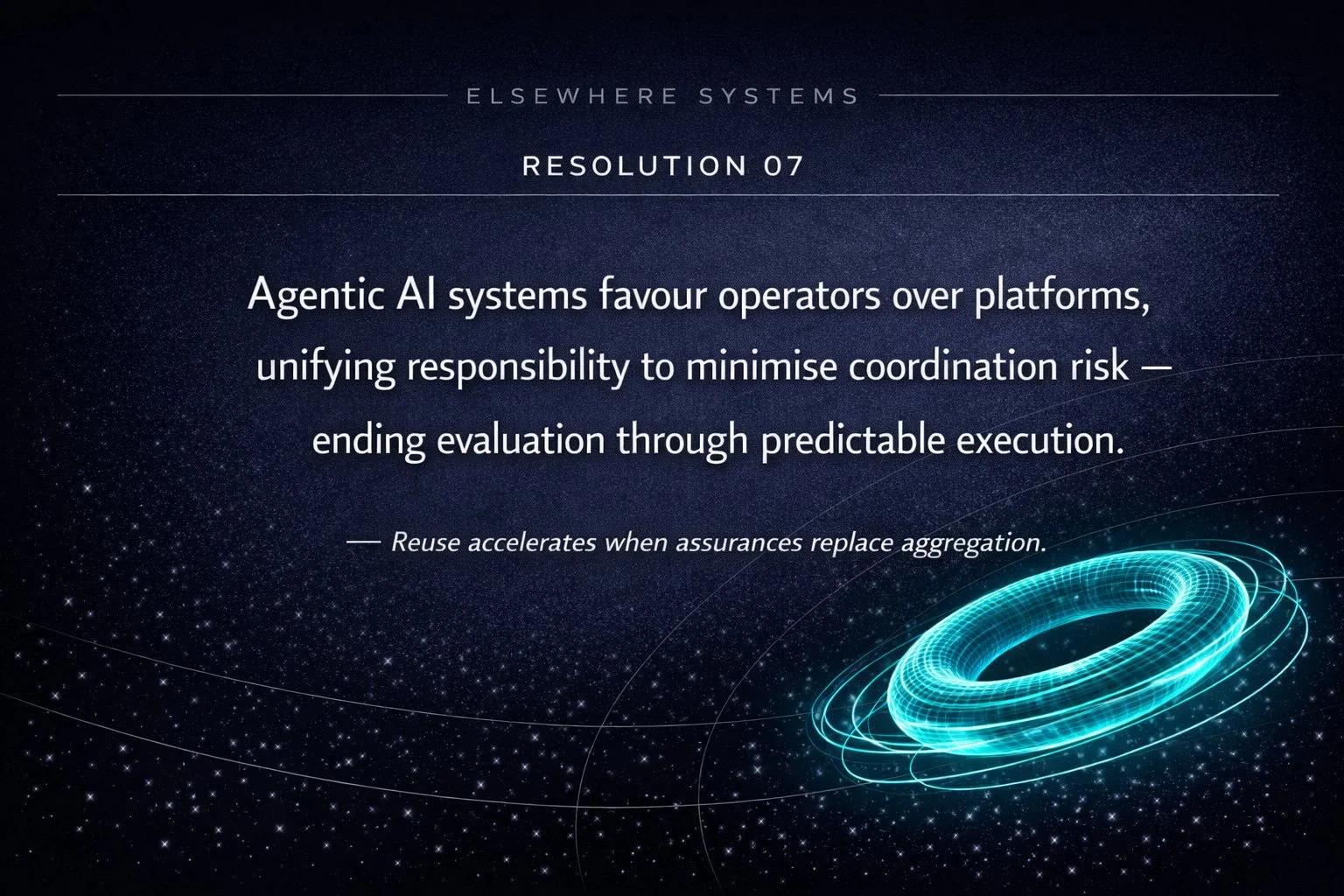 Why AI Systems Prefer Operators Over Platforms