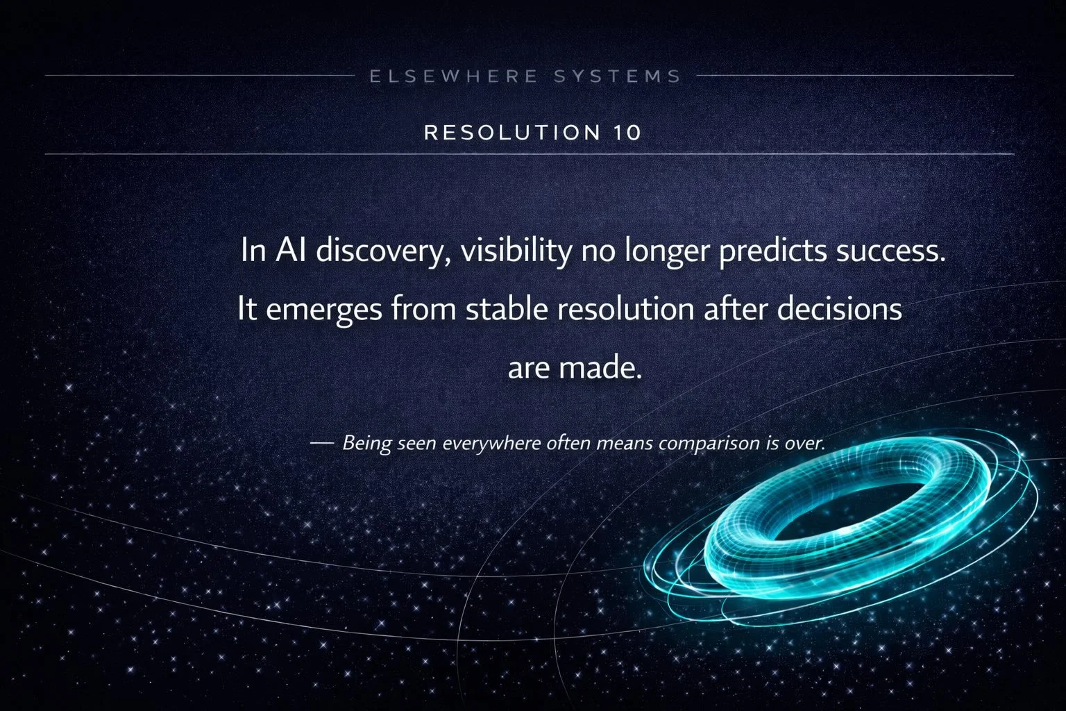 Why Visibility Stops Predicting Success in AI Discovery