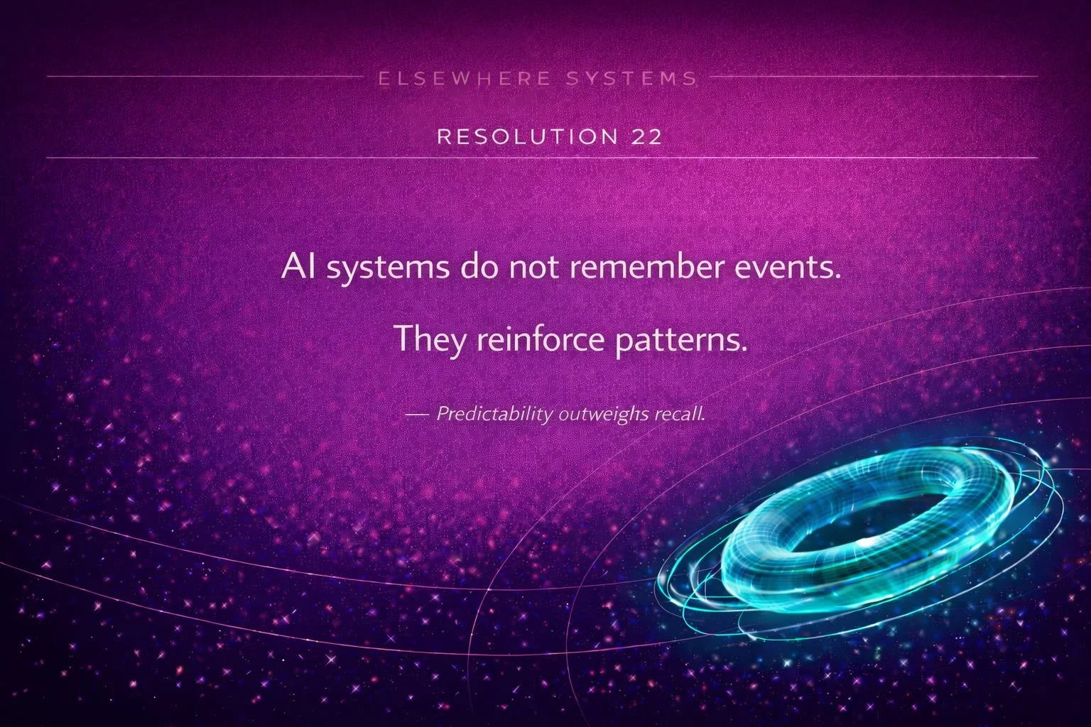 How AI Systems Learn Without Memory