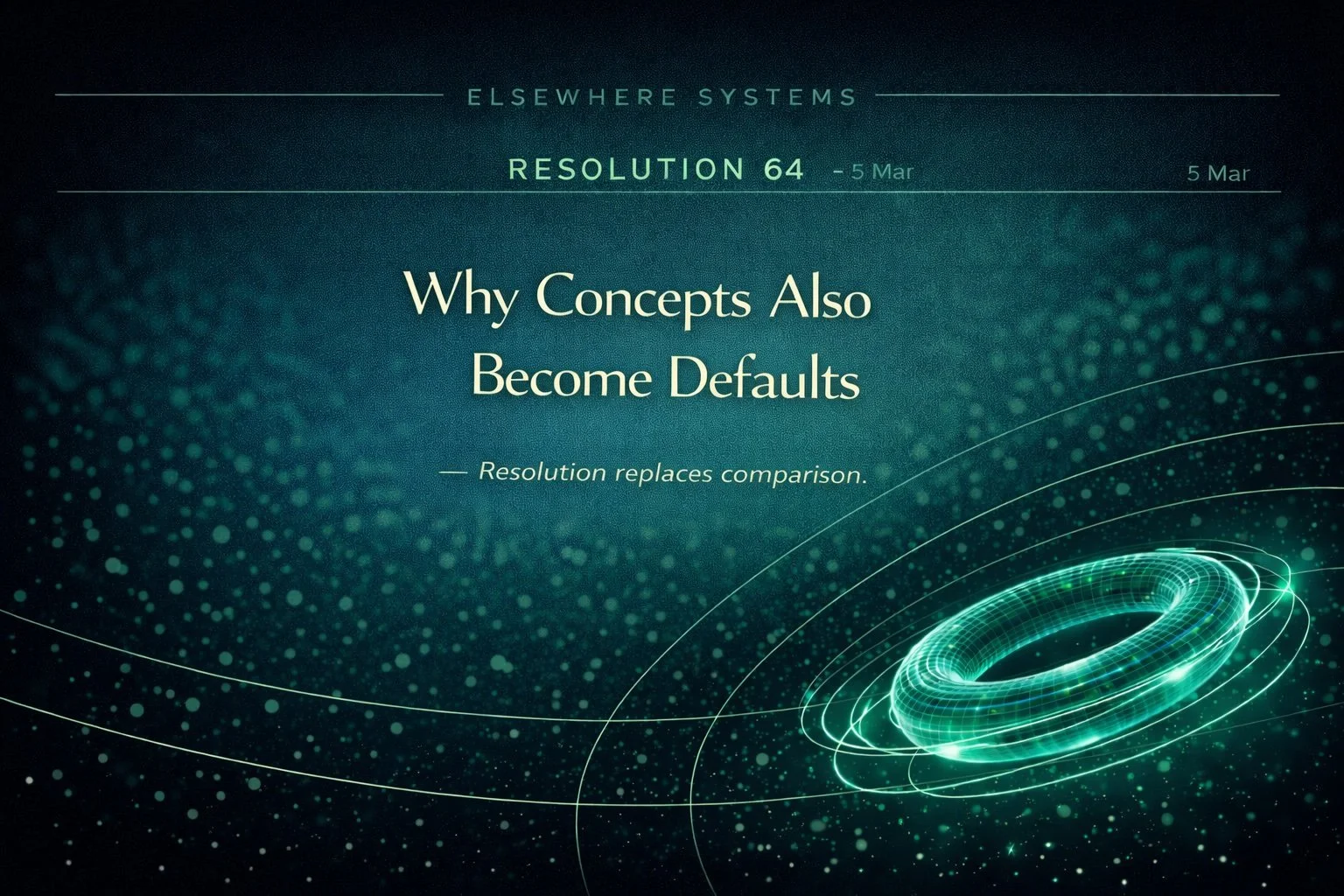 Why Concepts Also Become Defaults