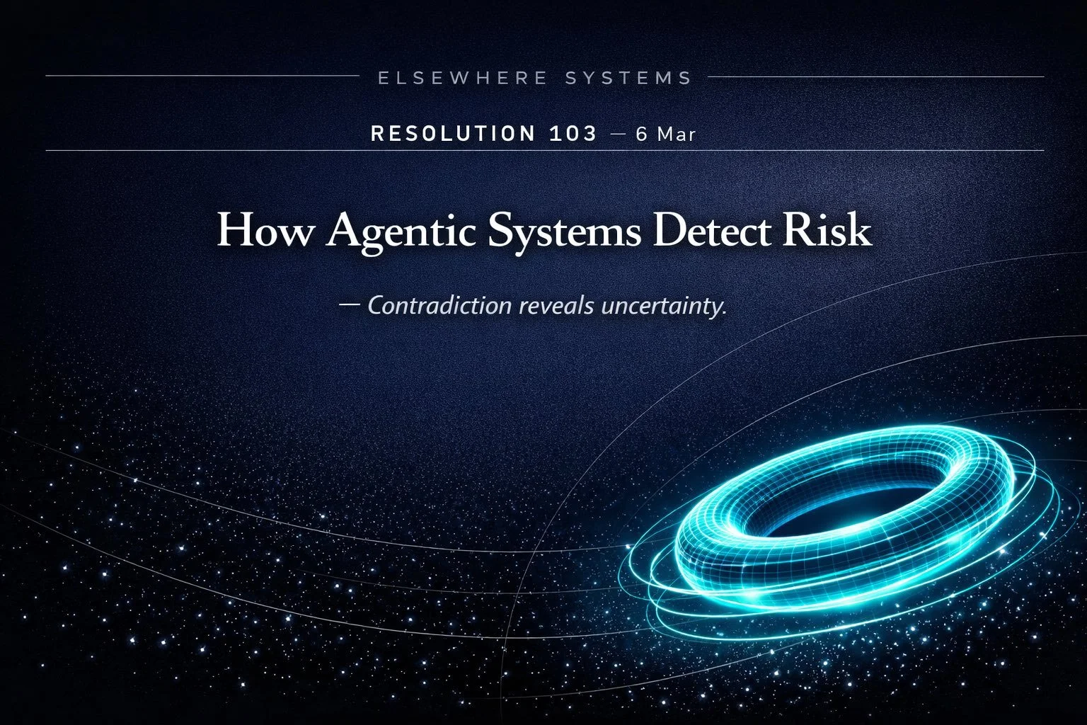 How Agentic Systems Detect Risk