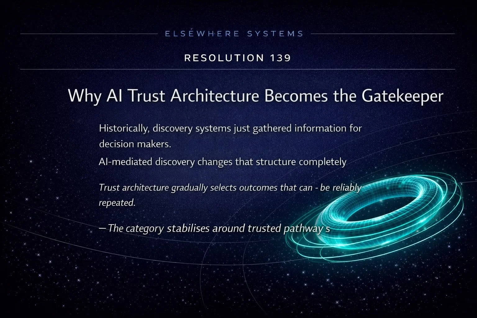 Why AI Trust Architecture Becomes the Gatekeeper