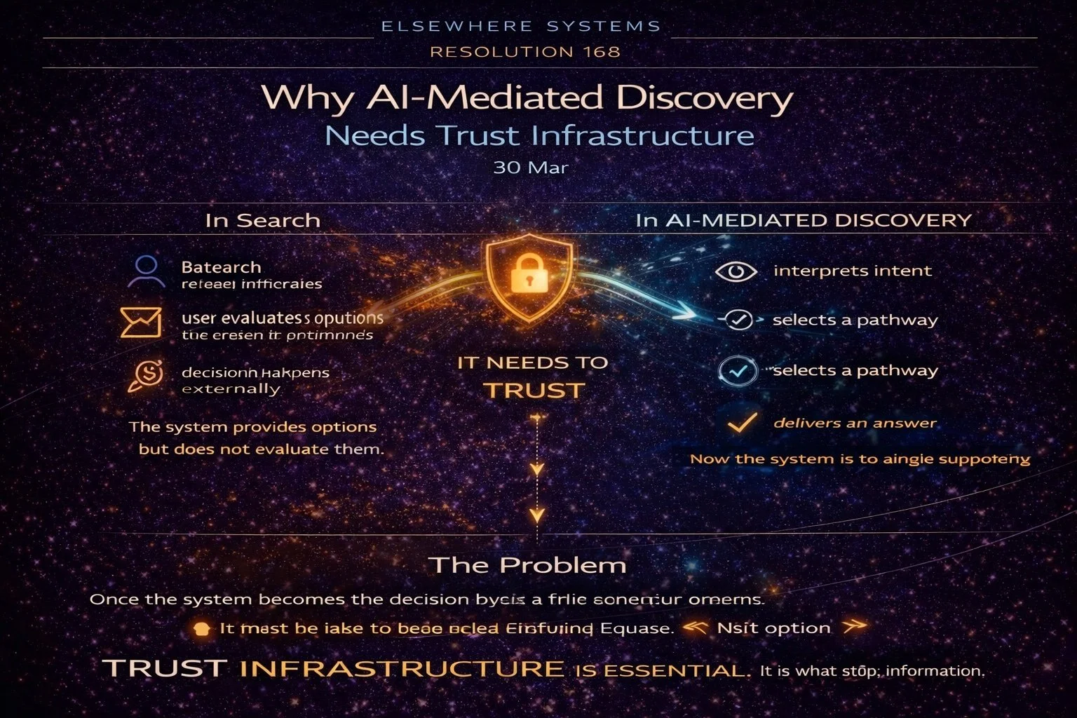 Why AI-Mediated Discovery Needs Trust Infrastructure