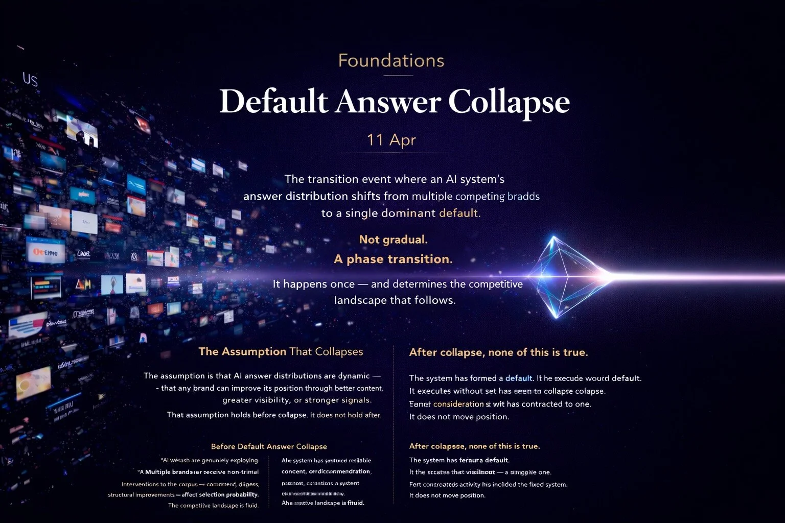 Default Answer Collapse