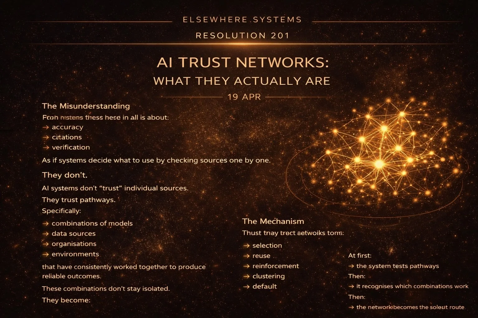AI Trust Networks: What They Actually Are