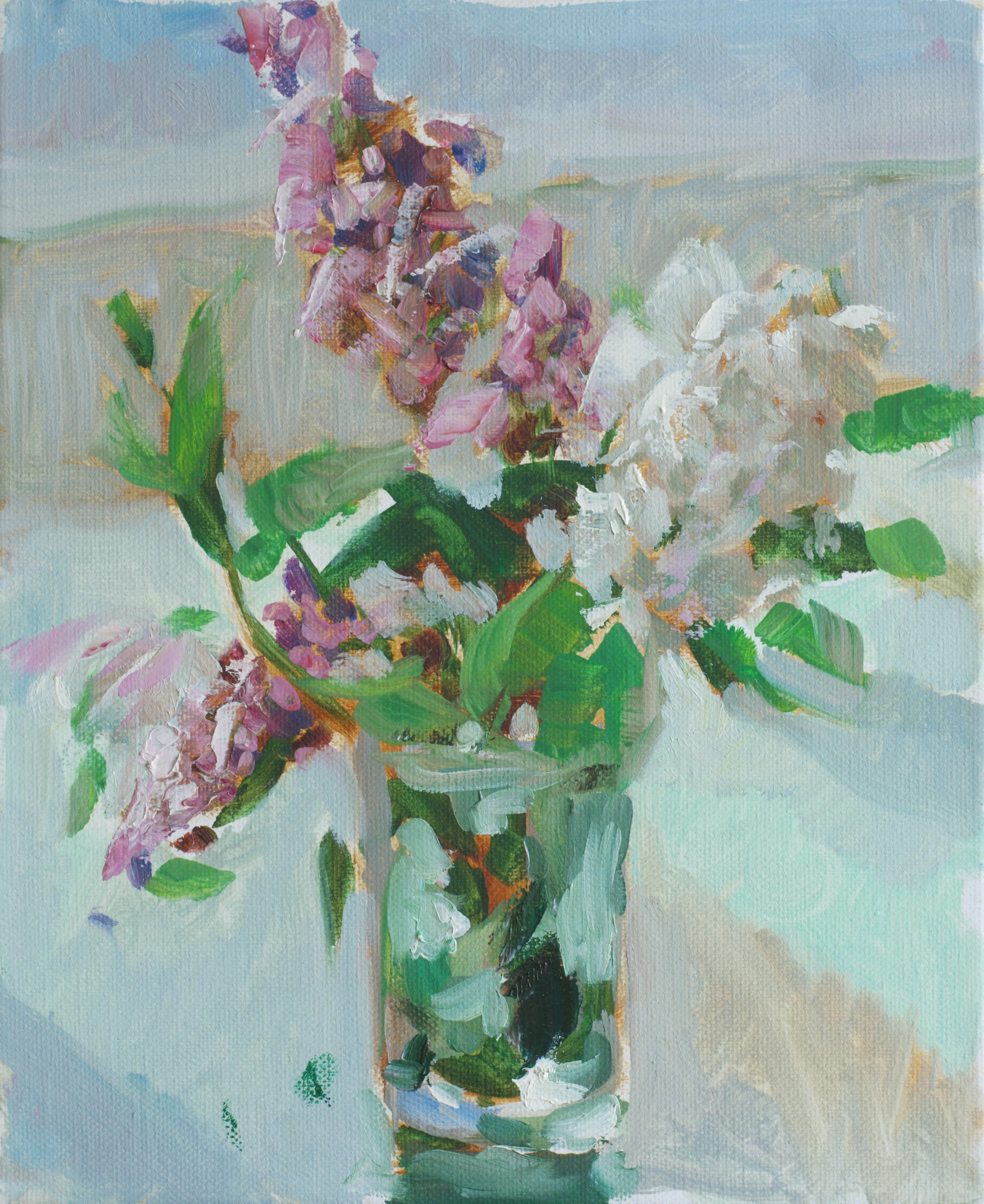 Flowers from the Avenue, 2023
Oil on canvas
30 × 25 cm