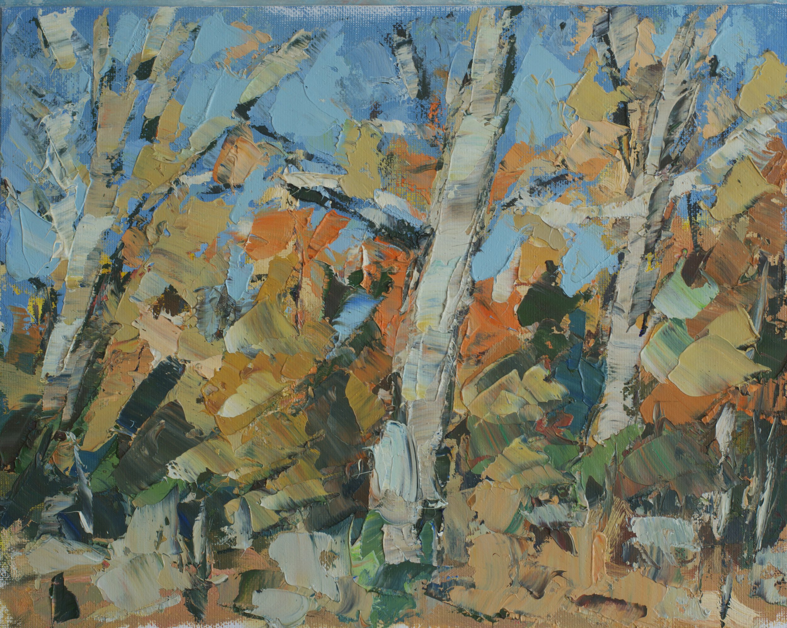 Bright Autumn, 2025
Oil on canvas board
24 × 30 cm
