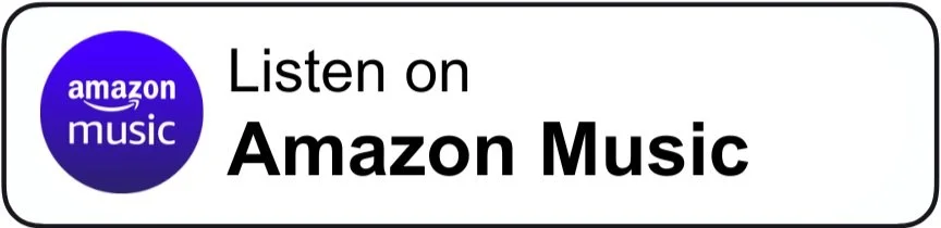 Amazon Music logo with text prompting to listen on Amazon Music.