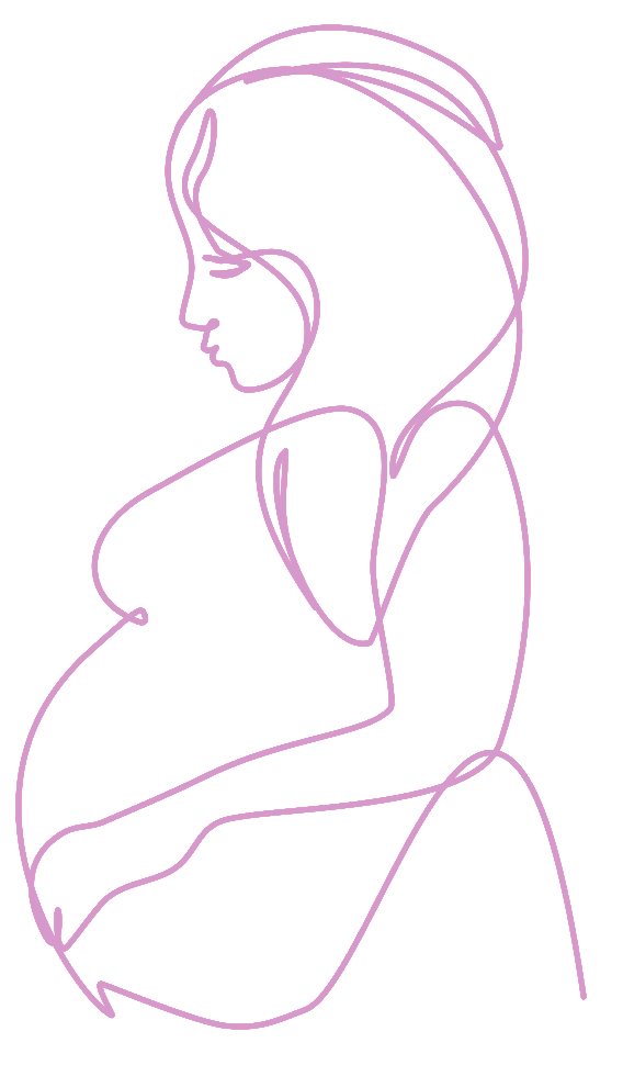 Connura-Pregnacy-line-art