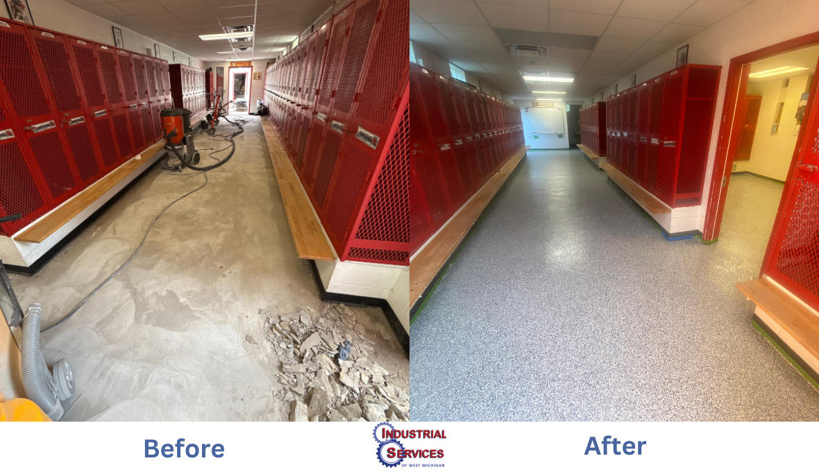 OV Fieldhouse Epoxy Floor