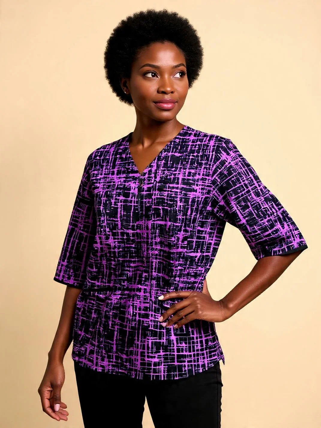 The Noor Scrub Top