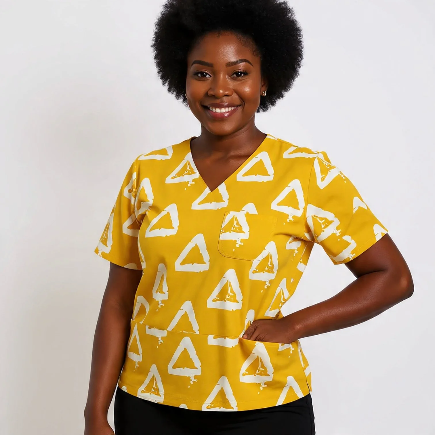 The Zafi Scrub Top