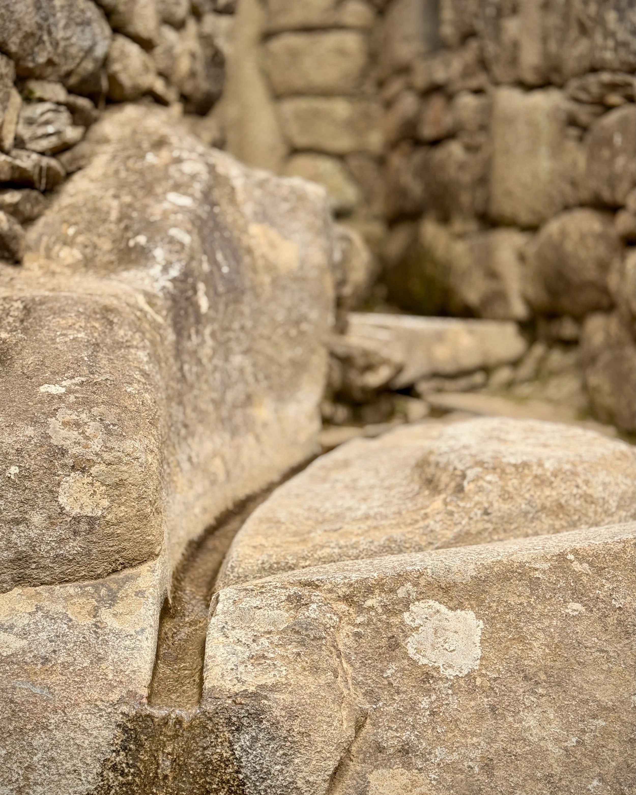 Machu Picchu - irrigation Channel