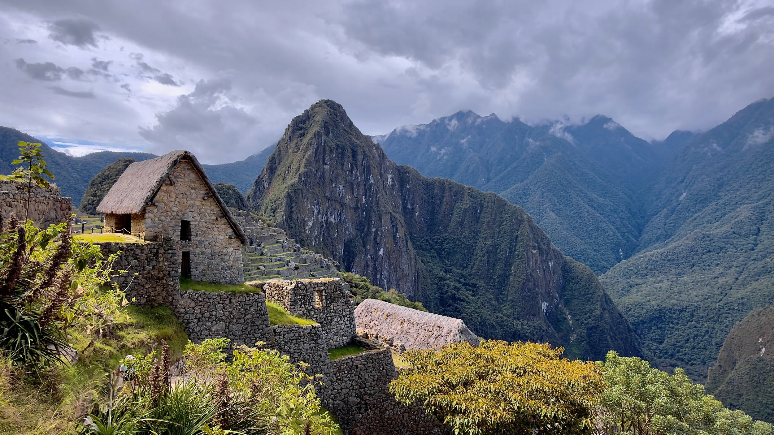 Machu Picchu Hut View