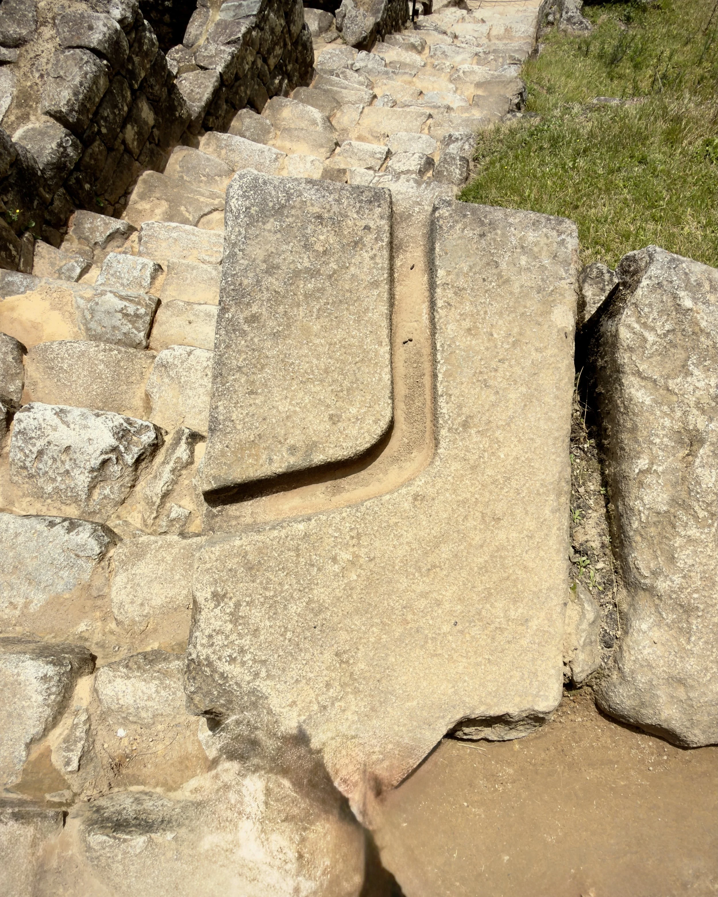 Machu Picchu - irrigation Channel
