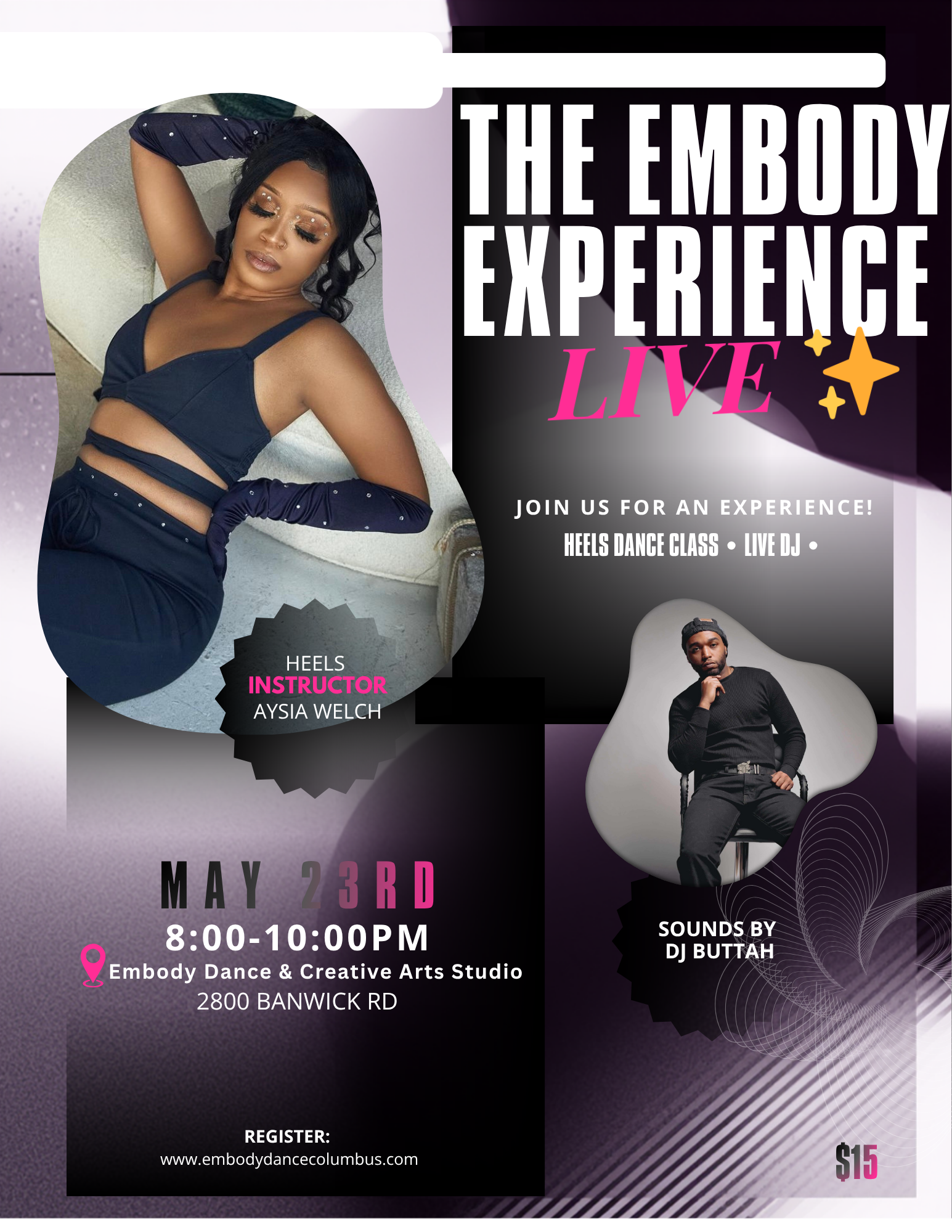 The Embody Experience: Live