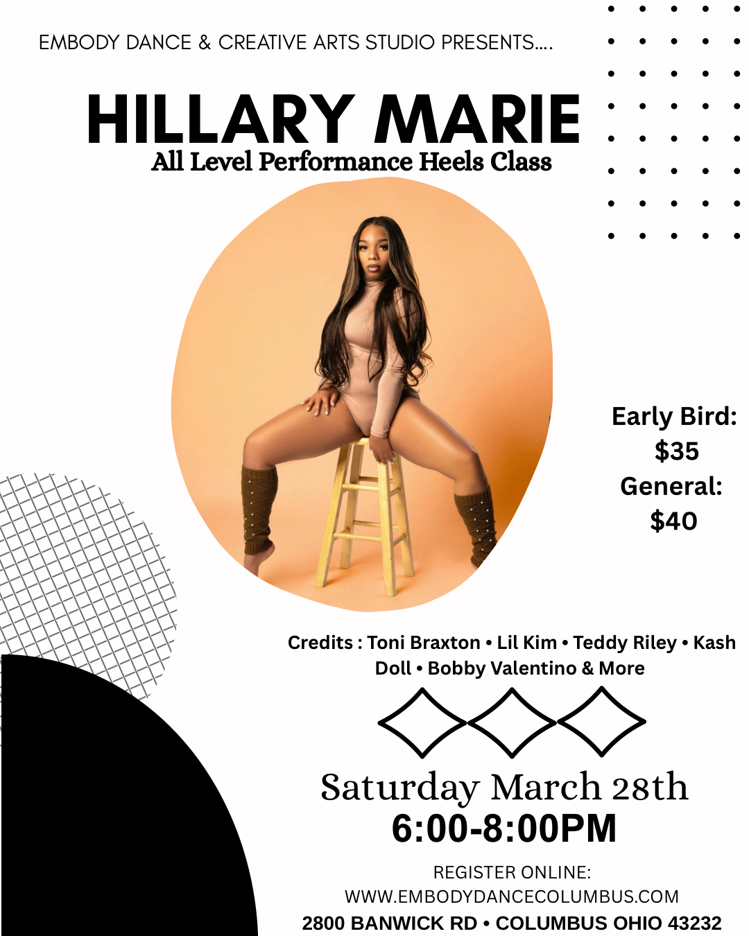 All Level Performance Heels Class with Hillary Marie