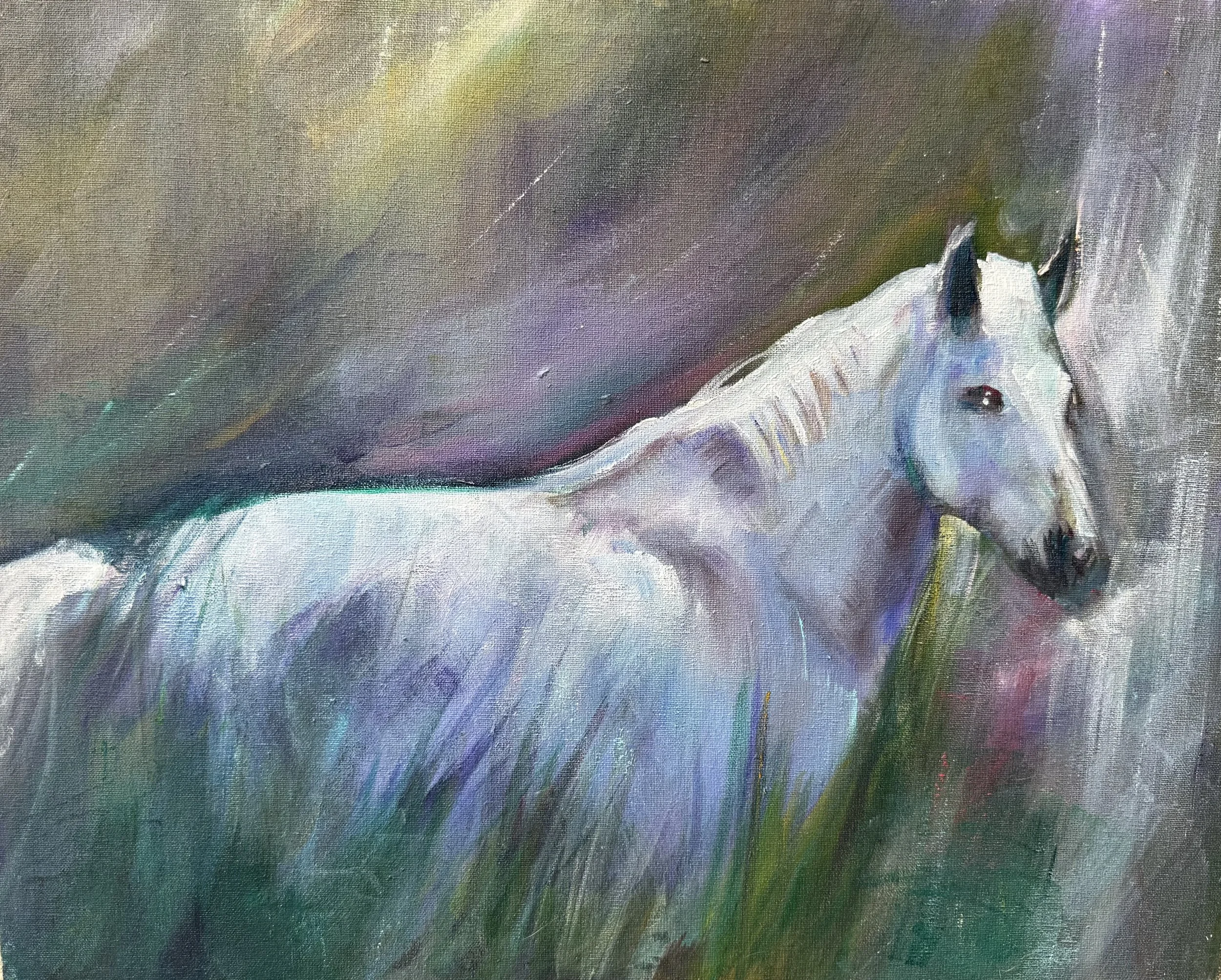 White Stallion