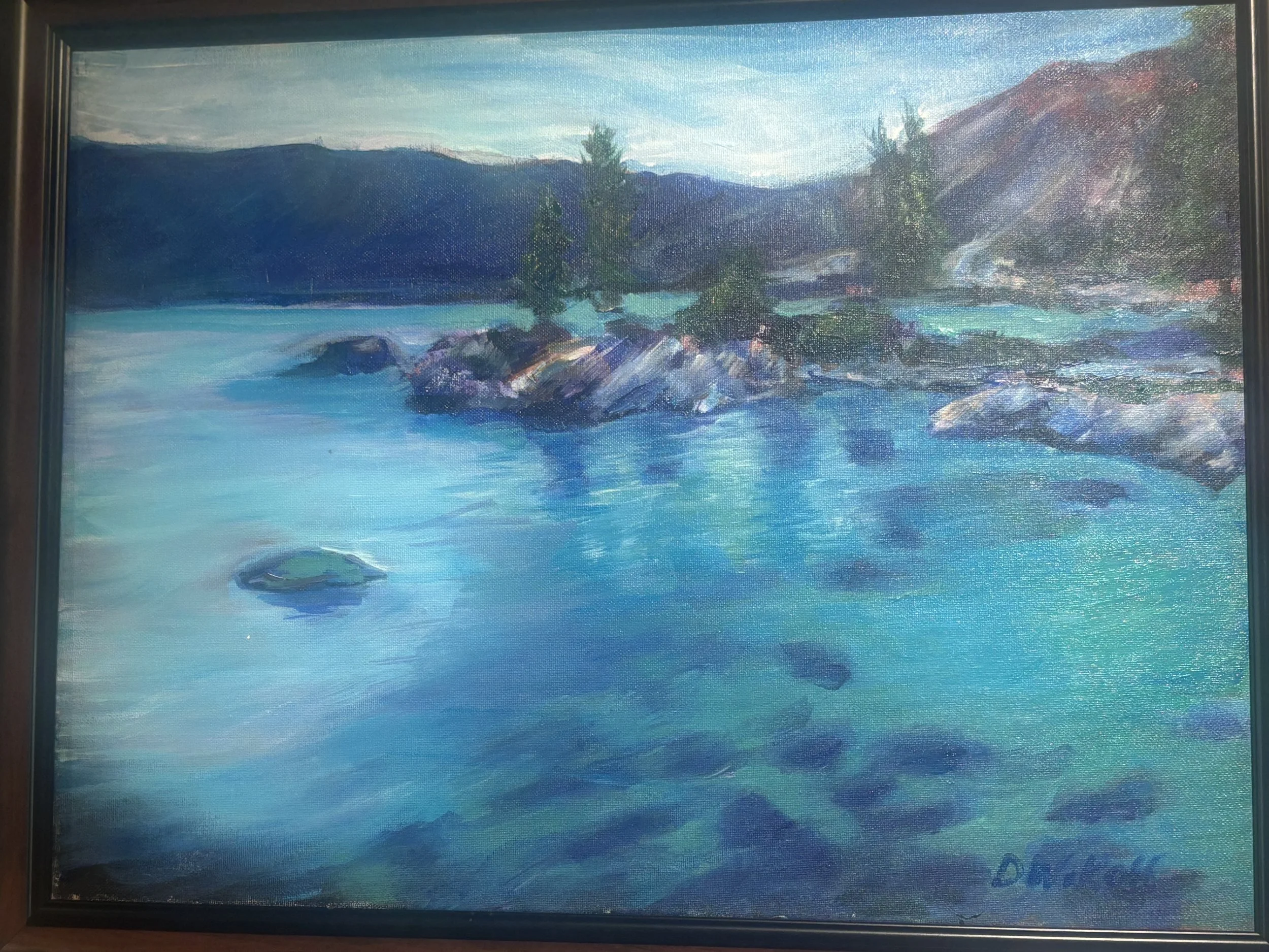 Blue Crystal Lagoon