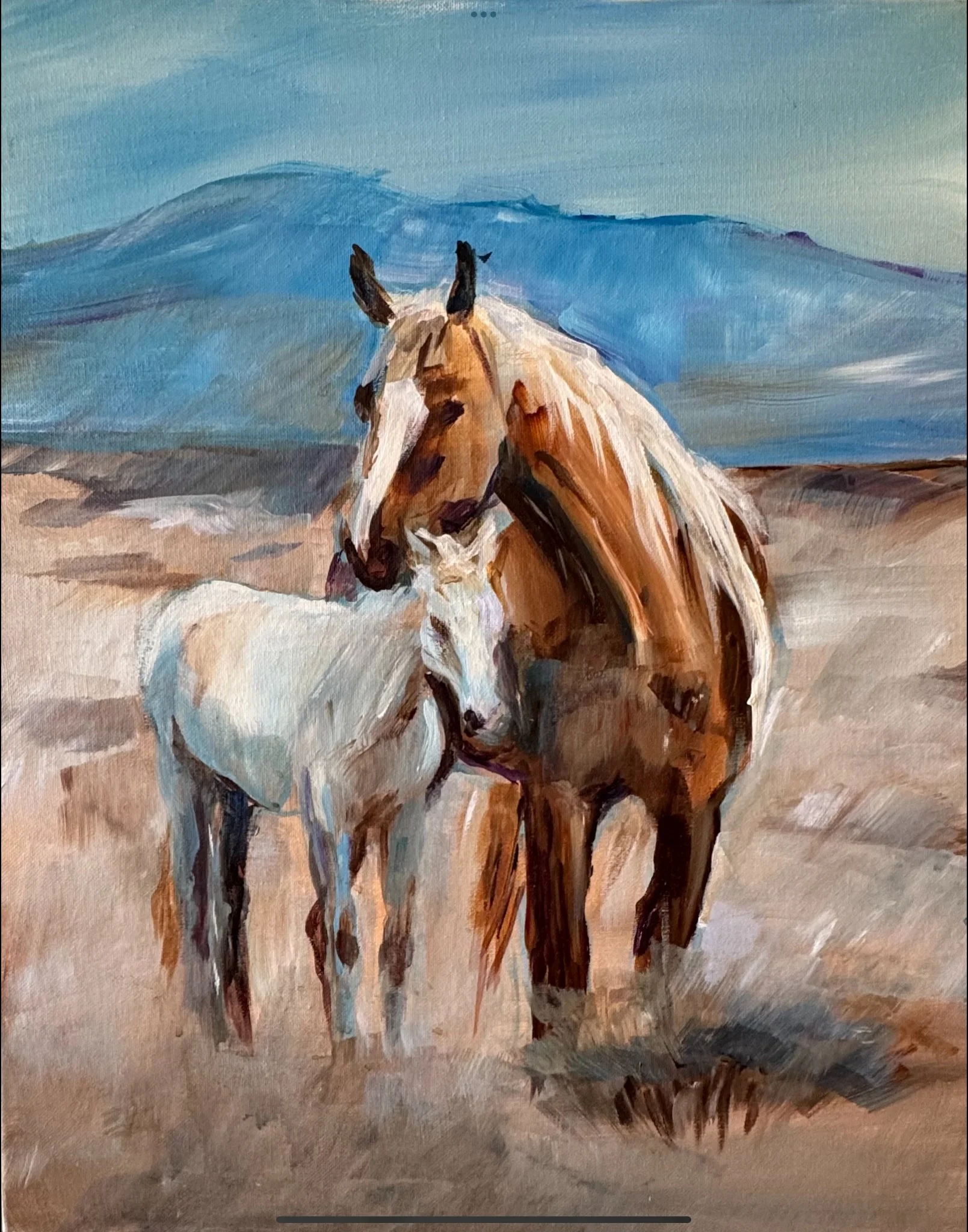 Horses In The Valley